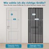Sekey Magnet Fly Screen Door Curtain for Wood, Iron, Aluminium