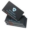 LOUEBICA 4 Pack RFID Blocking Card, Contactless NFC Debit Credit
