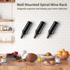 6 PCS Spiral Wine Racks, Spiral Wall Mounted Wine Holder,