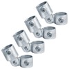eoere 4 PCS Single Swivel Socket, Adjustable Structural Pipe Fittings