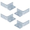 Fanmao 4 Pcs 90 Degree Wing Shaped Fittings for 1‑5/8"