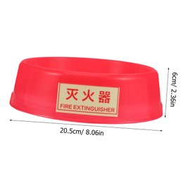 Operitacx Fluorescent Holder Base for Car Trunk Convenient Mounting Kit for Easy Location Emergencies Automotive Safety Supplies