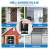 NEWIROVE Large Key Safe Wall Mounted Key Cabinet with Combination
