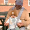 Bebamour Baby Carrier Newborn to Toddler-Baby Hip Carrier Front and