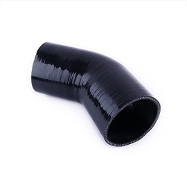 ZAP Performance ZAP Performance 45 Degree ID 2"(51mm) Elbow Silicone Hose Intake Intercooler Coupler 2 inch Pipe,Length 102mm One Leg,4-Ply Thickness 5.4 mm