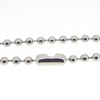 Ball Chain, Stainless Steel, 0.12 inches (3.0 mm), 17.7