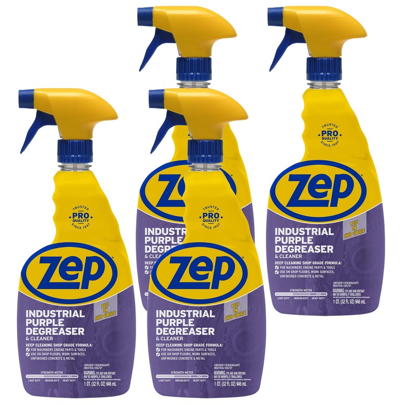 Zep Industrial Purple Cleaner and Degreaser Concentrate - 32 Ounce