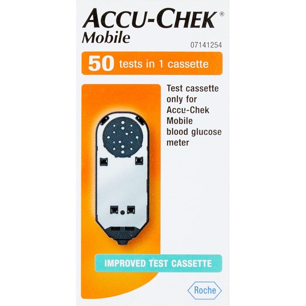 Accu-Chek 4026324 Mobile Test Cassette, 50 Test, 100g
