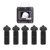 5PCS 3D Printer Hotend Nozzle Hardened Steel M6 Thread 0.4mm