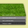 AYOHA Artificial Turf 5' x 6' Realistic Synthetic Grass, 1.38"