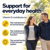 Vitamin D 2000IU Tablets, Vitamin D3 365 Easy to Swallow,