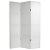 Oriental Furniture 6 ft. Tall Do It Yourself Canvas Room Divider - 3 Panel
