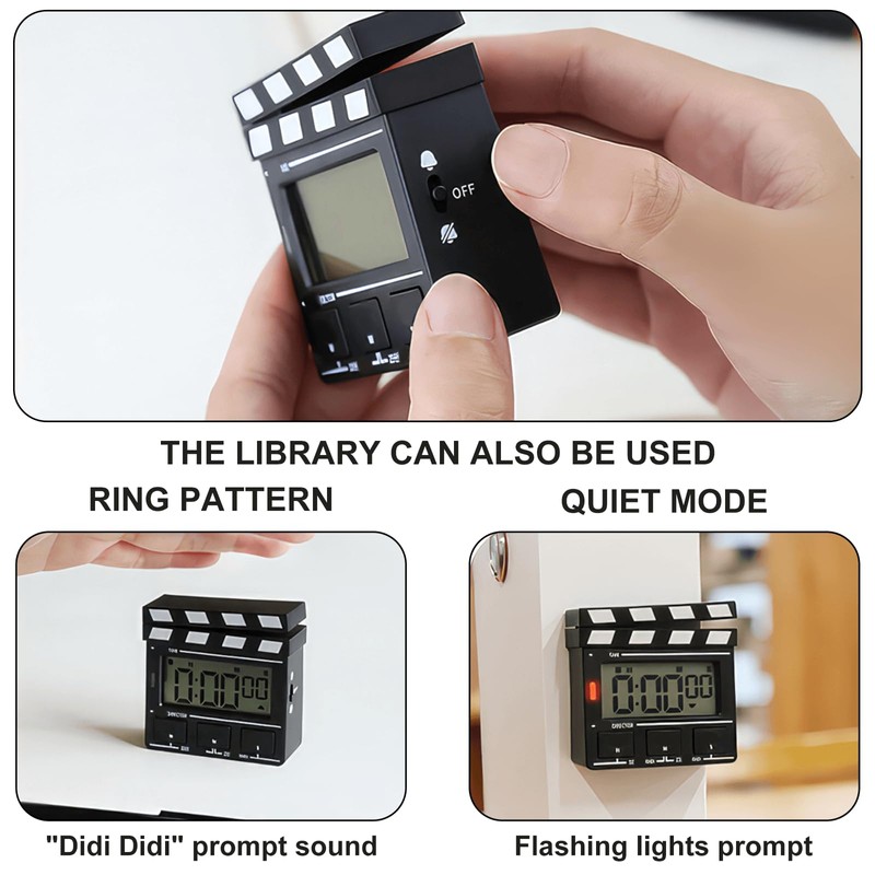 SuerZaro Magnetic Kitchen Timer Digital Display