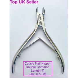 Professional Extremely Sharp Cuticle Nail Nippers Stainless Steel Clippers Cutter Cuticle Clippers, Cuticle Pusher, Nail Cuticle Trimmer Manicure and Pedicure