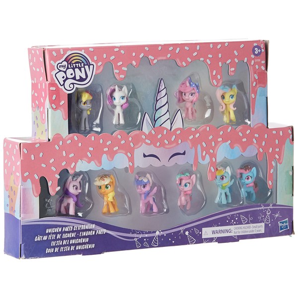 My Little Pony Unicorn Party Celebration Mini Figure 10-Pack