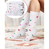 Cutecrop 10 Pairs Floral Socks for Women Novelty Cute Plant