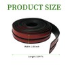 9.84Ft Windshield Rubber Seal for Car, Car Weather Stripping Trim