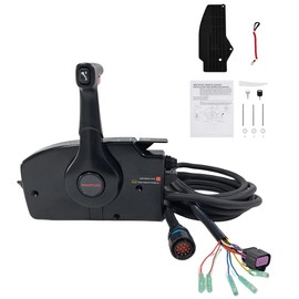 Boat Throttle Control 881170a13-4000 Side Mounted For Mercury Throttle Controls 4-stroke 14pins With Trim Switch Right Hand Pull To Open