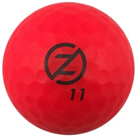 Zero Friction Spectra 2 Ball/Tee Pack, Neon Red