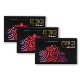 Purple Plum Floral Oriental Scent, 3 Boxes, Smokeless Incense, Tanaka Butsudanen Original, Comes in a Special Box to Reduce Incense Fracture During Transportation