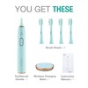 Vekkia Electric Toothbrush, Sonic Cleaning Rechargeable Toothbrush with Timer, Pressure