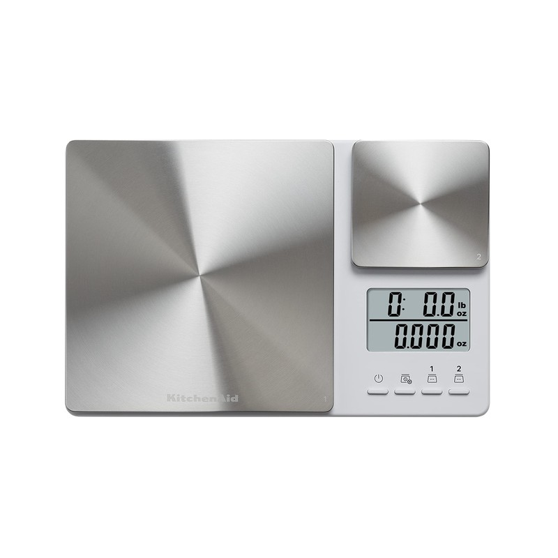 KitchenAid KQ909 Dual Platform Digital Kitchen and Food Scale, 11