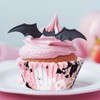 JarThenaAMCS 300Pcs Halloween Cupcake Liner Pink Boo Ghost Baking Cup