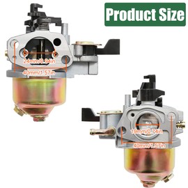 Qiuwanzia GXV120 Carburettor GXV140 GXV160 Lawn Mower Carburettor Replacement for Honda Engine HR194 HR195 HR214 HRA214 HRA215 HR215 HR215K1 HR216 HRA216 HRB215 HRC215 C216