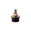 TRUSCO Round Anti-vibration Rubber Single Bolt Type Maximum Load 1950 N