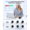 Octagon Pomodoro Timer, Desk Productivity Cube Timer, ADHD Timer, Custom