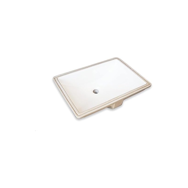 Wells Bathroom Sinkware 22-inch Rectangular Undermount Single Bowl Bathroom vessel