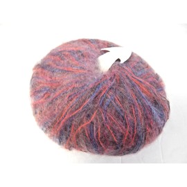 Madil Yarns Kid Seta Yarn Pink/ Blue Mohair Silk