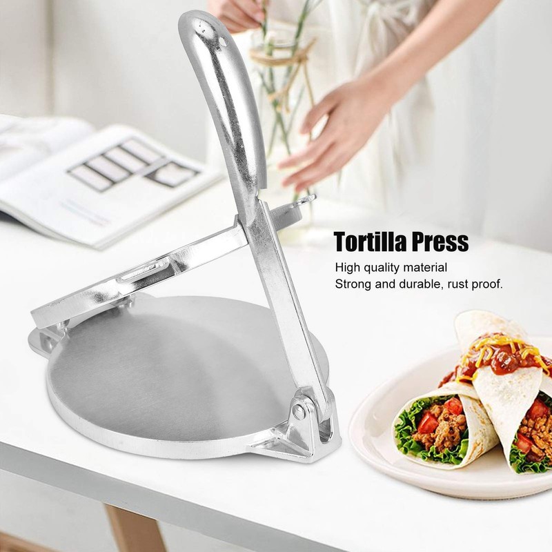 Tortilla Maker, Tortilla Press of Aluminum Alloy, Pastry Dough Press