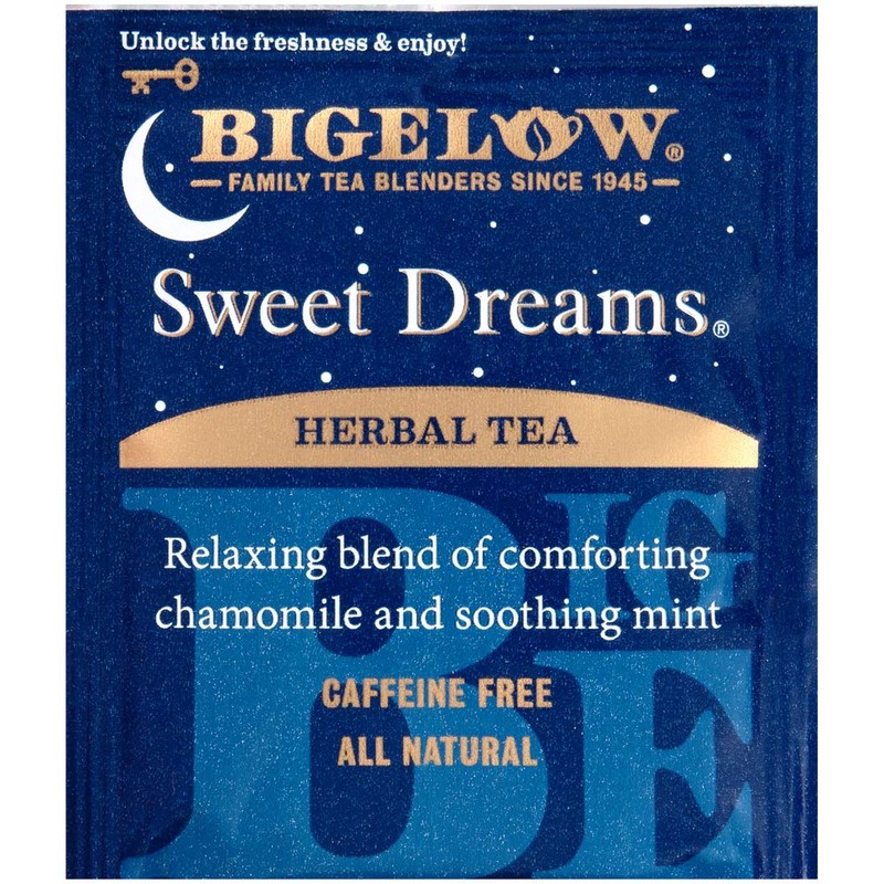 Bigelow Sweet Dreams Herbal Tea 28-Count Box (Pack of 1)