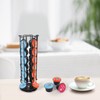 SYSYLY Capsule Holder, Capsule Dispenser Compatible with Tchibo Cafissimo/K Fee/ALDI