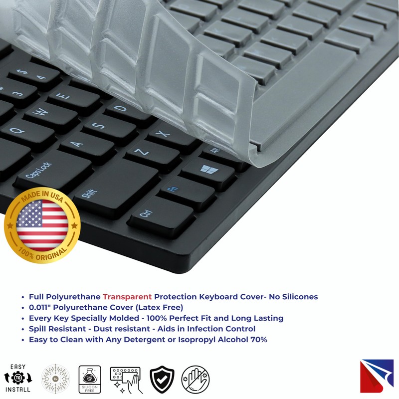 PROTECTCOVERS EasySwap Frame and Keyboard Cover for DELL KB216 –