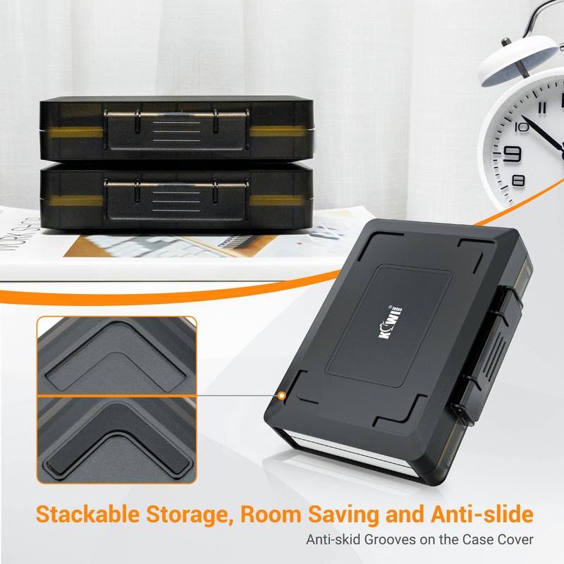 Hard Drive Case 3.5 inch External Hard Drive Portable Carrying