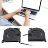2pcs Laptop Cooling Fan Professional Replacement Cooler Fan Compatible for