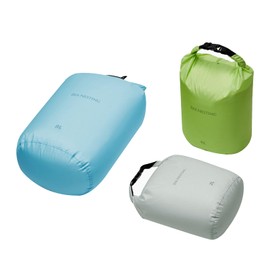BeeNesting Ultralight Dry Bag Set for Backpacking, Waterproof Dry Bag for Camping, Hiking, Motorcycle, 3 Pack Lightweight Stuff Sack Set.., grey+green+blue, Japanese