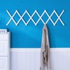 SKOLOO Hat Rack for Wall with 20 Hooks, Solid Wooden,