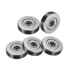 Gasea 5 Sets Replacement Top Mounted Ball Bearings Guide for