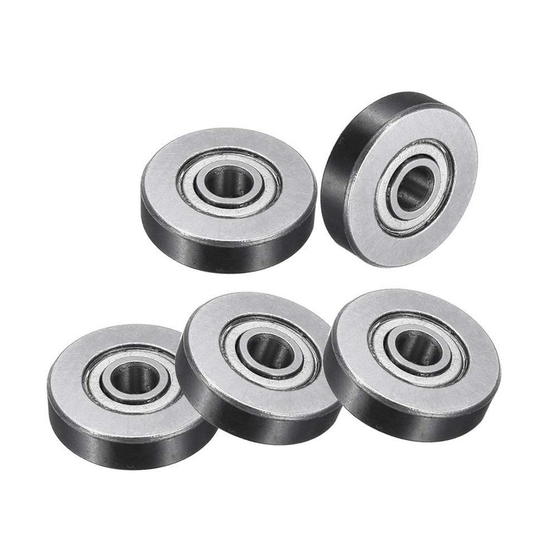 Gasea 5 Sets Replacement Top Mounted Ball Bearings Guide for
