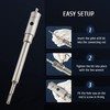 ZELCAN Hole Saw Kit, 4pc Drill Hole Cutter Set with