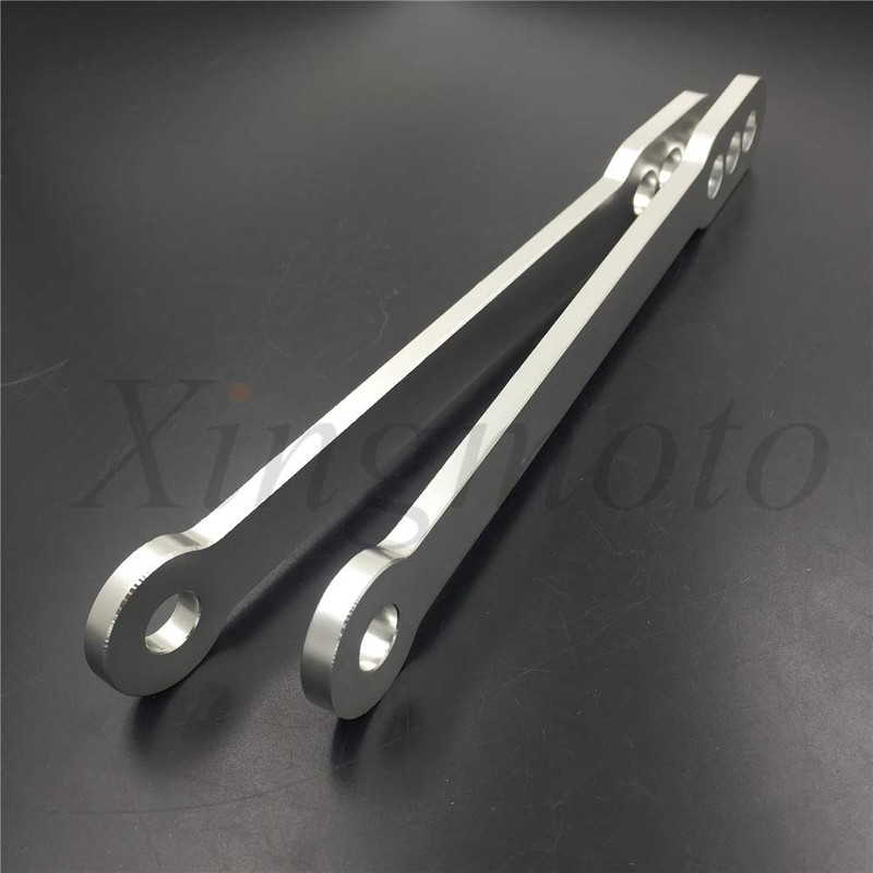 Motorcycle Bike Silver Lowering Links for Kawasaki Zx6R Zzr600 Zx9R