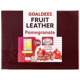GOALDEES Sour Lavashak Fruit Leather Pomegranate 9 oz Pack of 2 (18 oz - 500g)