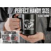 Onebttl Mechanic Gifts Wrench Coffee Mug, Mechanic Gift, 13.5oz/400ml Funny