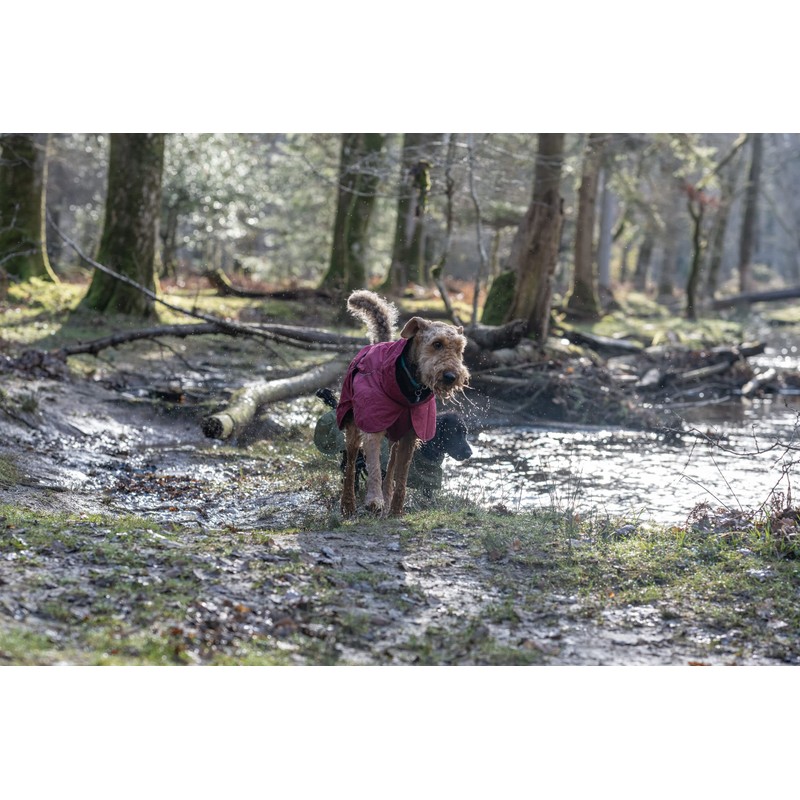 Rukka Pets Stormy Coat Burgundy 25