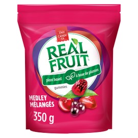 REALFRUIT Medley Candy Plant Based, 350 Grams 1 Pack