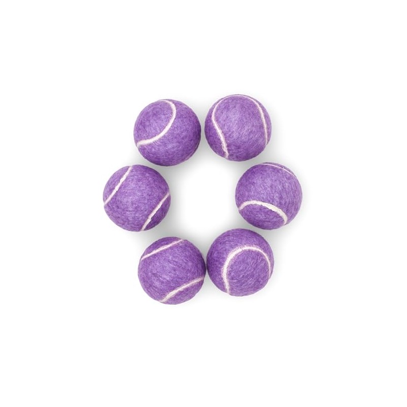 PRICE Pastel Colours Tennis Balls(6 x Purple)