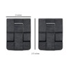 2 Black Double Throw Pelican 0450 Replacement latches for Protector
